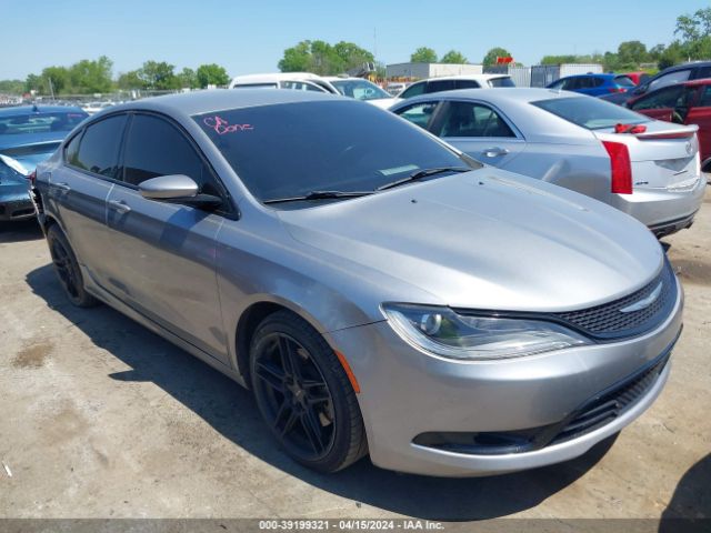 Auction sale of the 2015 Chrysler 200 S, vin: 1C3CCCBG0FN516665, lot number: 39199321
