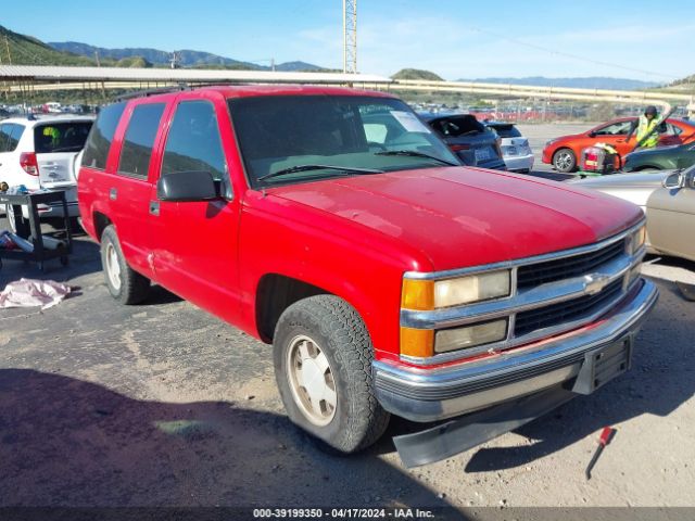 1999 CHEVROLET TAHOE 1GNEC13R9XJ362689