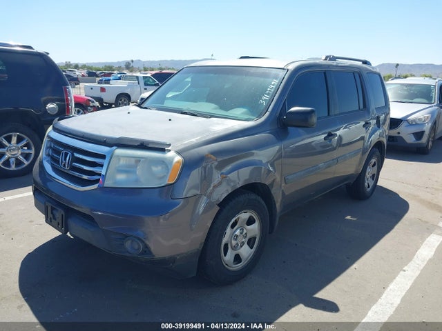 Honda PILOT LX 2014 5FNYF4H2XEB030565 Image 2