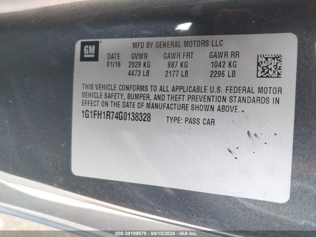 Chevrolet CAMARO 2SS 2016 1G1FH1R74G0138328 Image 9