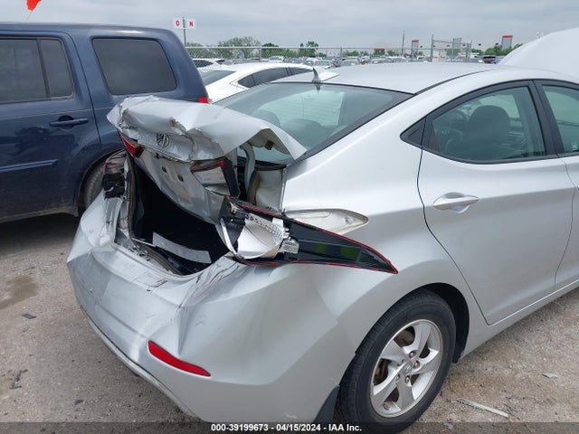 Hyundai ELANTRA SE 2015 5NPDH4AE7FH644621 Image 6
