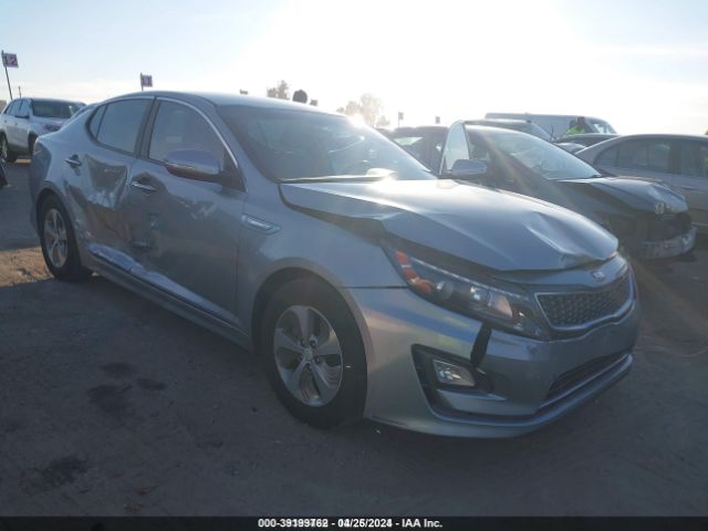 KNAGM4ADXF5083750 KIA OPTIMA HYBRID