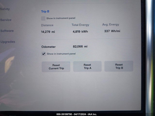 5YJSA1E1XHF188634 Tesla Model S 60/75