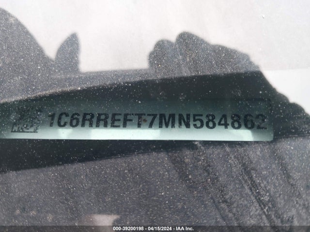 1C6RREFT7MN584862 RAM 1500 Lone Star  4x2 5'7 Box