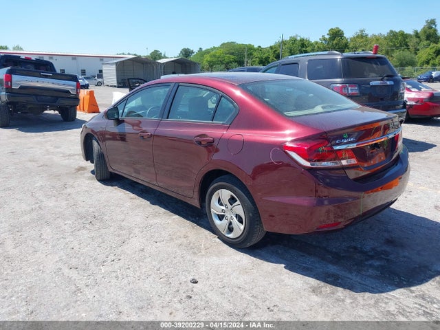 Honda Civic Lx 2014 19XFB2F54EE001170 Image 3