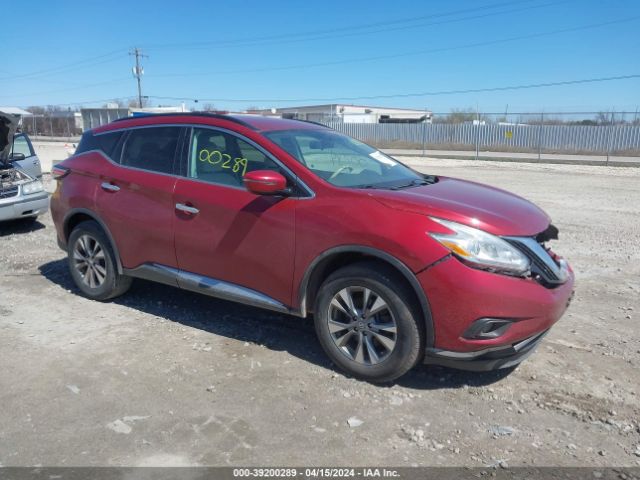 5N1AZ2MGXHN108892 Nissan Murano S/sl/sv/platinum