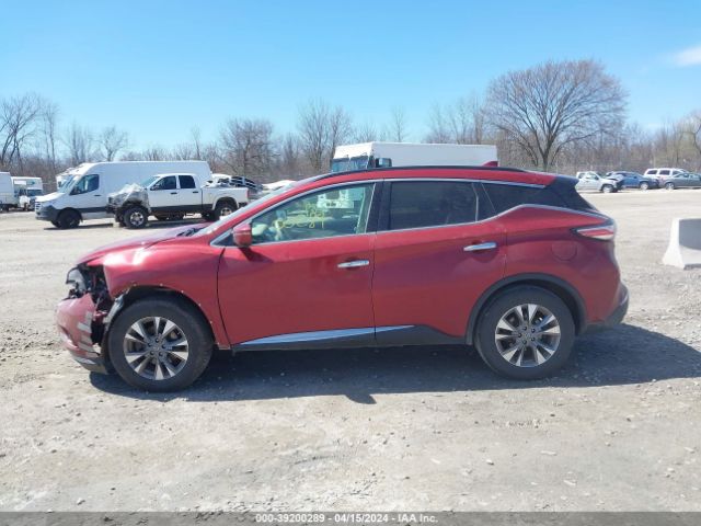 5N1AZ2MGXHN108892 Nissan Murano S/sl/sv/platinum