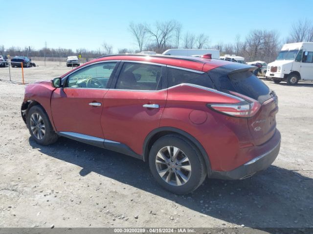 5N1AZ2MGXHN108892 Nissan Murano S/sl/sv/platinum