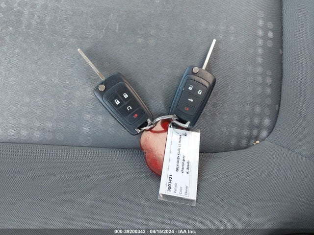 Chevrolet Sonic Ls Manual 2014 1G1JB5SH2E4159688 Image 11
