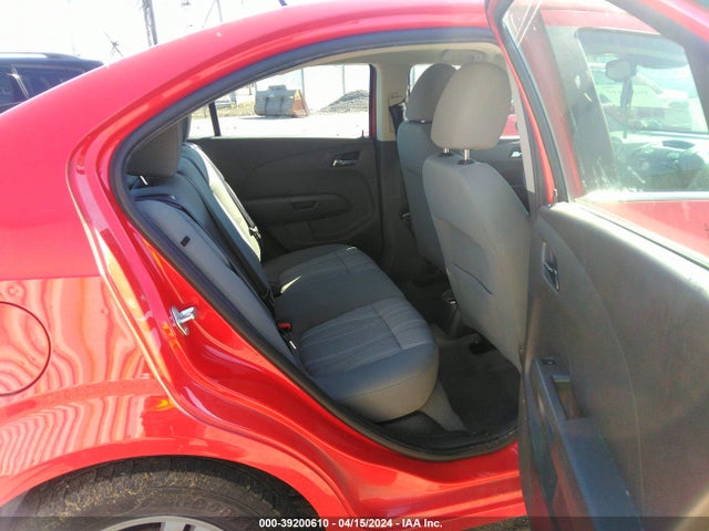 Chevrolet Sonic Lt Auto 2014 1G1JC5SH3E4134652 Image 8