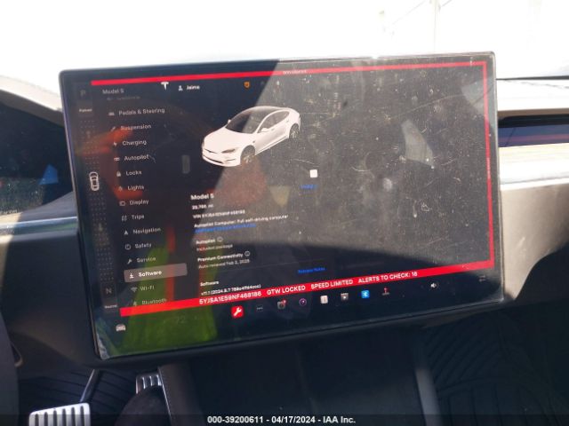 5YJSA1E59NF468186 Tesla Model S Dual Motor All-wheel Drive