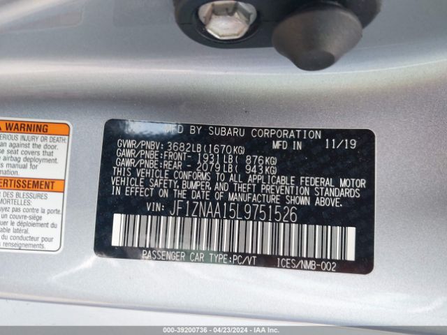 JF1ZNAA15L9751526 Toyota 86