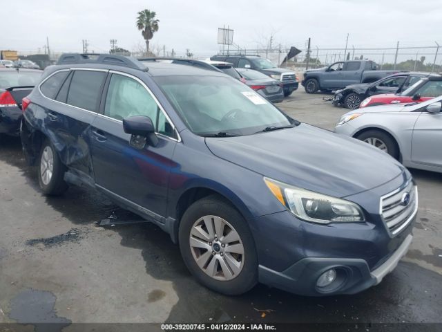 Auction sale of the 2015 Subaru Outback 2.5i Premium, vin: 4S4BSAEC4F3309145, lot number: 39200745