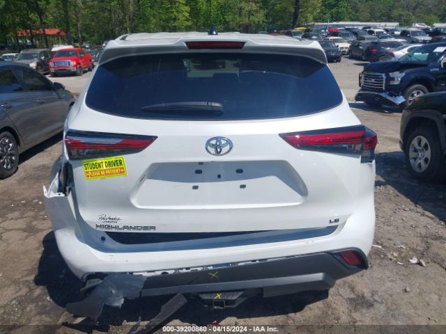 5TDKDRAH2PS030453 Toyota Highlander Le