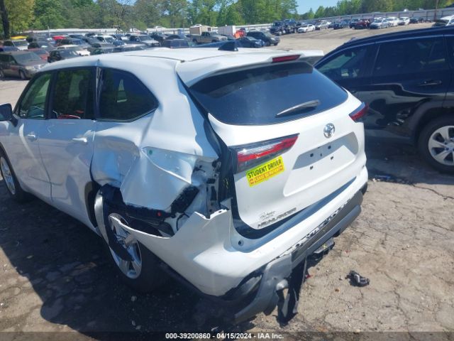 5TDKDRAH2PS030453 Toyota Highlander Le