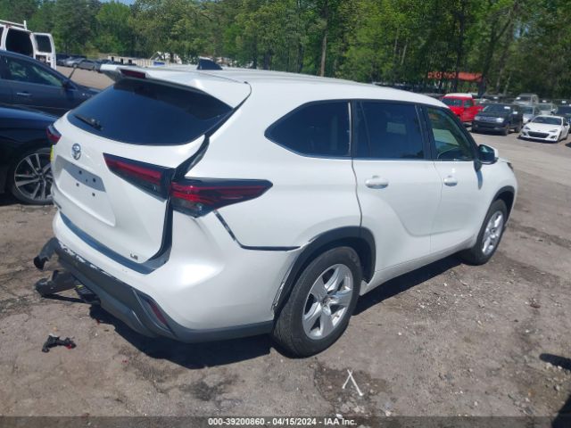 5TDKDRAH2PS030453 Toyota Highlander Le