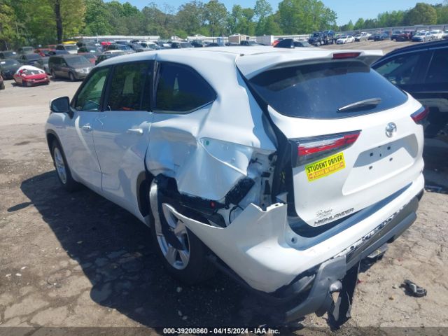 5TDKDRAH2PS030453 Toyota Highlander Le