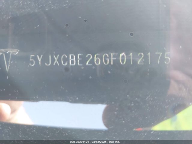 5YJXCBE26GF012175 Tesla Model X 60d/70d/75d/90d/p100d