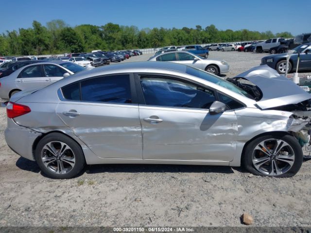 KNAFX4A84E5103222 KIA FORTE EX
