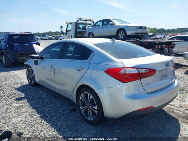 KNAFX4A84E5103222 KIA FORTE EX