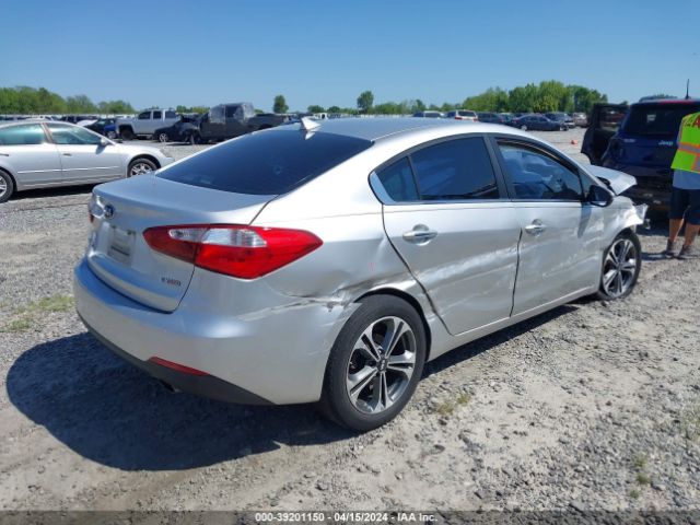 KNAFX4A84E5103222 KIA FORTE EX