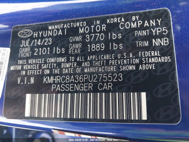 Hyundai Venue Limited 2023 KMHRC8A36PU275523 Image 9