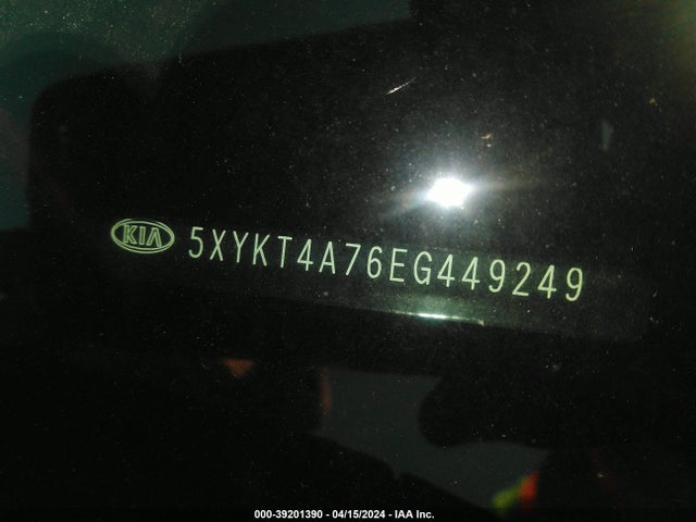 KIA Sorento Lx V6 2014 5XYKT4A76EG449249 Image 9