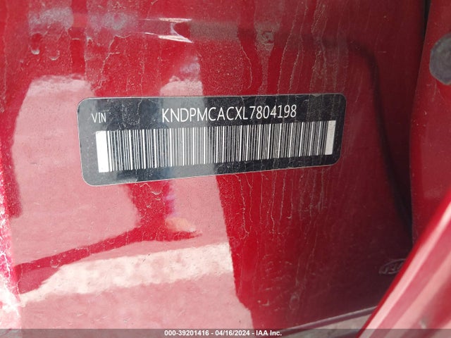 KIA Sportage Lx 2020 KNDPMCACXL7804198 Image 9