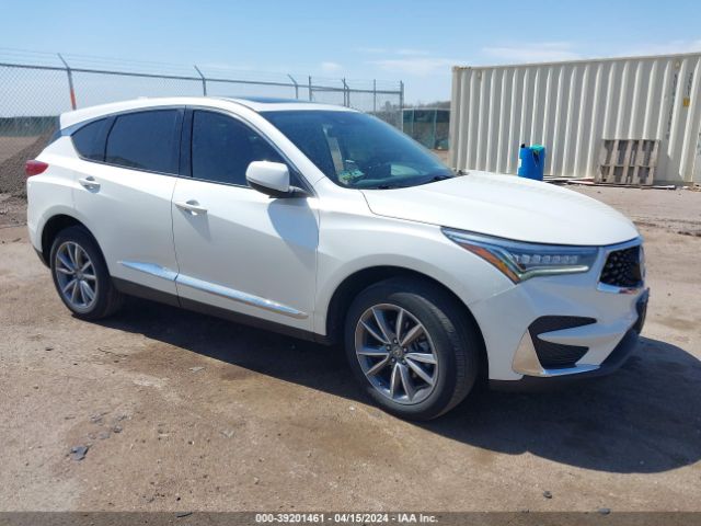 Auction sale of the 2019 Acura Rdx Technology Package, vin: 5J8TC2H56KL008073, lot number: 39201461