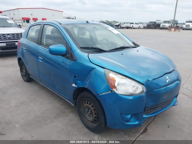 2014 Mitsubishi Mirage De მანქანა იყიდება აუქციონზე, vin: ML32A3HJ0EH010222, აუქციონის ნომერი: 39201813