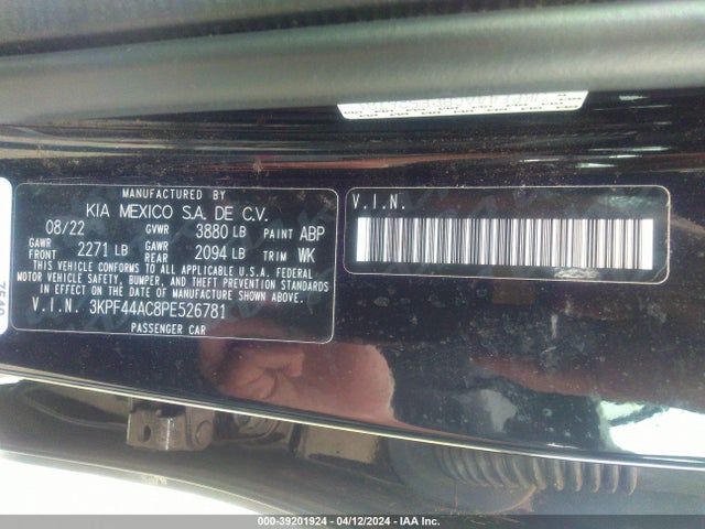 KIA Forte Gt Manual 2023 3KPF44AC8PE526781 Image 9
