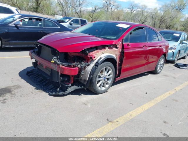 3FA6P0LU8HR231153 Ford Fusion Hybrid Se