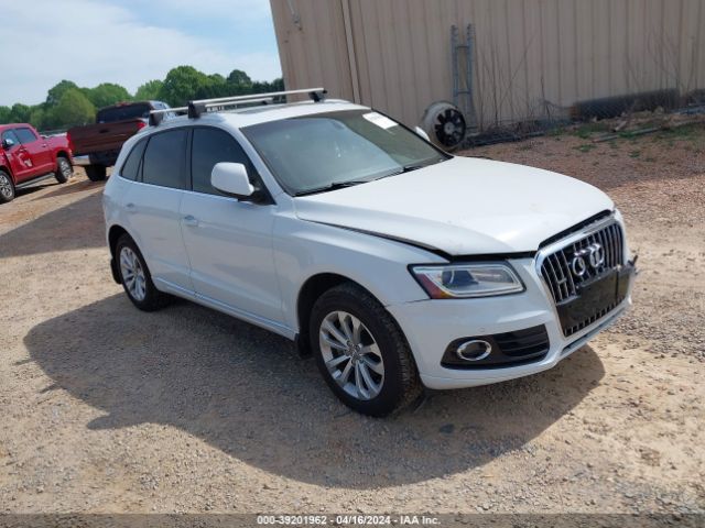 2015 Audi Q5 2.0t Premium მანქანა იყიდება აუქციონზე, vin: WA1LFAFP7FA013301, აუქციონის ნომერი: 39201962