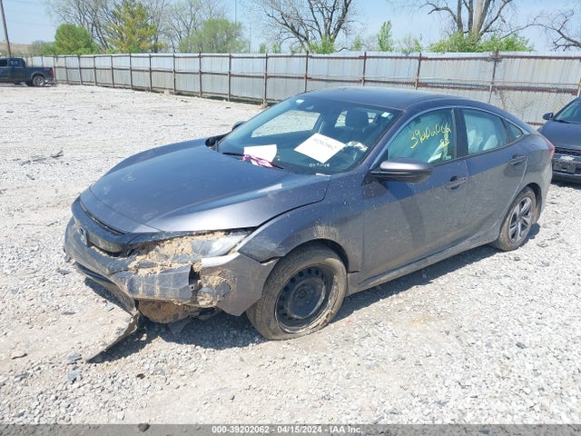 Honda Civic Lx 2020 2HGFC2F6XLH567049 Image 2