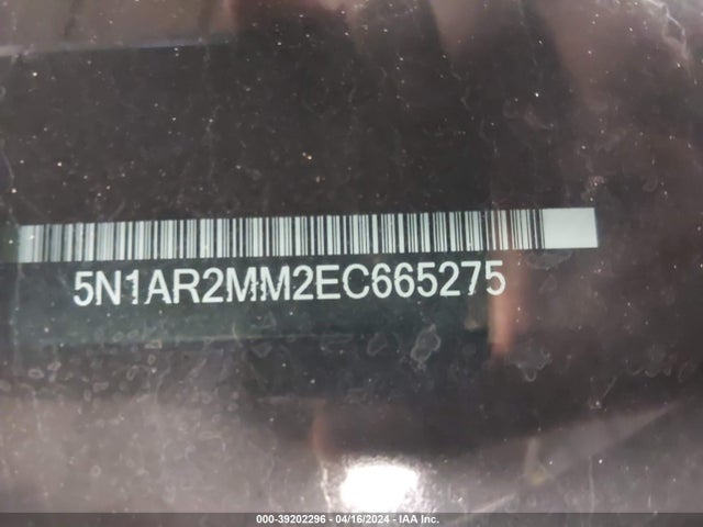 Nissan Pathfinder Sl 2014 5N1AR2MM2EC665275 Image 17