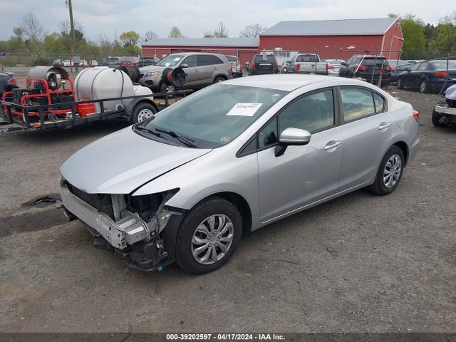 Honda Civic Lx 2014 19XFB2F52EE231385 Image 2