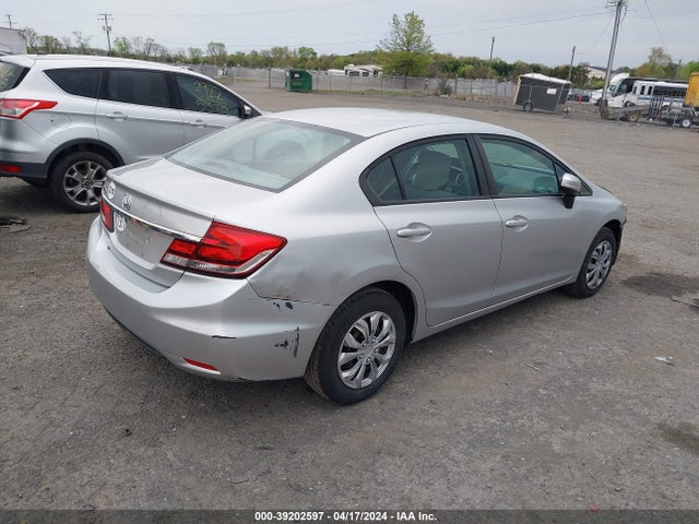 Honda Civic Lx 2014 19XFB2F52EE231385 Image 4