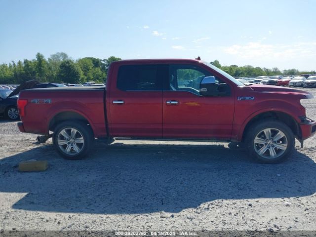 1FTEW1EG7JFA44608 Ford F-150 Platinum