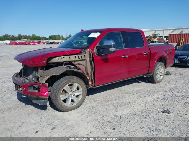 1FTEW1EG7JFA44608 Ford F-150 Platinum
