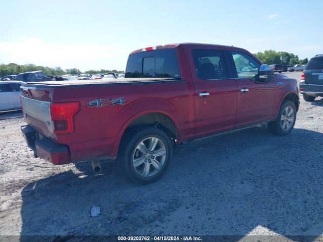 1FTEW1EG7JFA44608 Ford F-150 Platinum