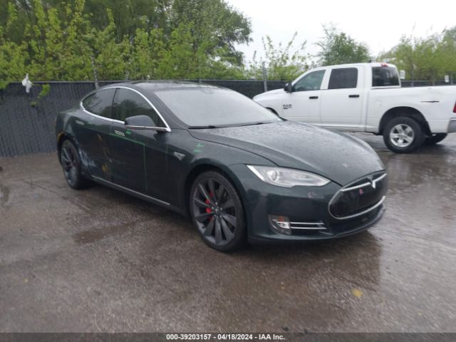 Aukcja sprzedaży 2014 Tesla Model S P85d, vin: 5YJSA1H27EFP64633, numer aukcji: 39203157