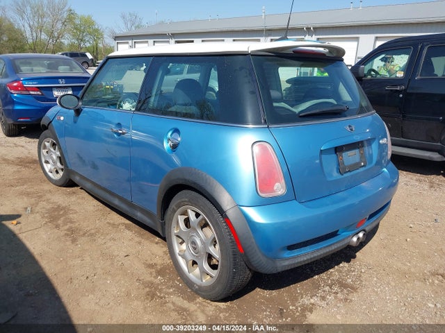 2005 MINI COOPER S WMWRE33575TL10893 Photo 2