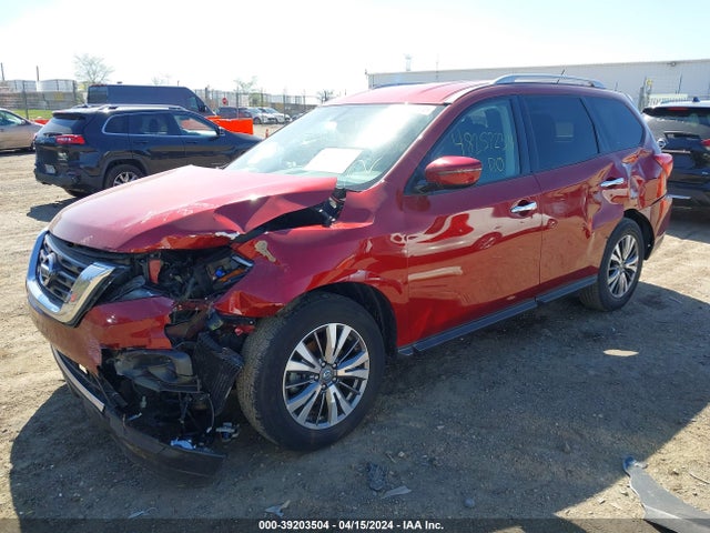 Nissan Pathfinder Sv 2018 5N1DR2MM3JC641770 Image 2