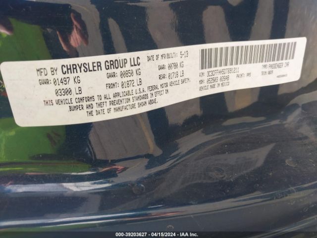 2013 FIAT 500 3C3CFFHH5DT691211 Photo 8