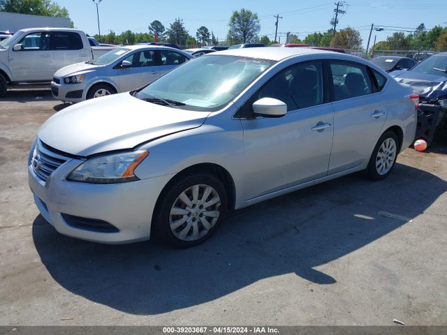 Nissan Sentra Fe+ Sv 2014 3N1AB7APXEY226677 Image 2