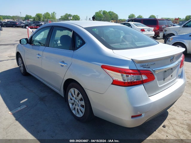 Nissan Sentra Fe+ Sv 2014 3N1AB7APXEY226677 Image 3
