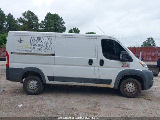 3C6TRVAG6JE148407 RAM Promaster 1500 Low Roof 136 Wb