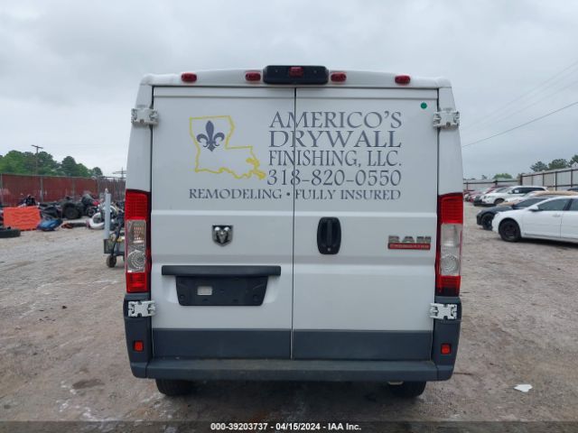 3C6TRVAG6JE148407 RAM Promaster 1500 Low Roof 136 Wb