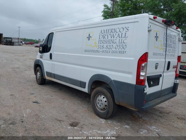 3C6TRVAG6JE148407 RAM Promaster 1500 Low Roof 136 Wb