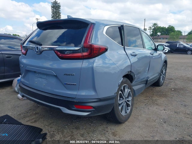 39203781 :رقم المزاد ، 7FART6H51LE010161 vin ، 2020 Honda Cr-v Hybrid Ex مزاد بيع